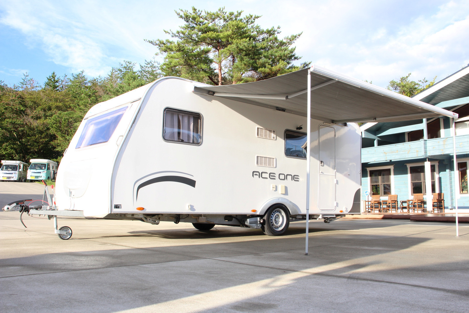 キャンピングカー トレーラー ｴｰｽｷｬﾗﾊﾞﾝ ｴｰｽ510CDL　家AC　ﾑｰﾊﾞｰ