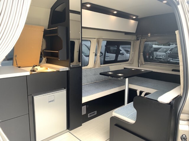 キャンピングカー バンコン ﾋﾞｰｸﾙ ﾃﾞｭｵ 冷蔵庫 ﾃﾚﾋﾞ 4WD ﾜﾝｵｰﾅｰ