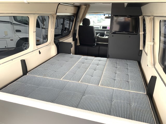 キャンピングカー バンコン ﾋﾞｰｸﾙ ﾃﾞｭｵ 冷蔵庫 ﾃﾚﾋﾞ 4WD ﾜﾝｵｰﾅｰ