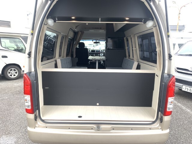 キャンピングカー バンコン ﾋﾞｰｸﾙ ﾃﾞｭｵ 冷蔵庫 ﾃﾚﾋﾞ 4WD ﾜﾝｵｰﾅｰ