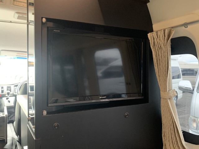 キャンピングカー バンコン ﾋﾞｰｸﾙ ﾃﾞｭｵ 冷蔵庫 ﾃﾚﾋﾞ 4WD ﾜﾝｵｰﾅｰ