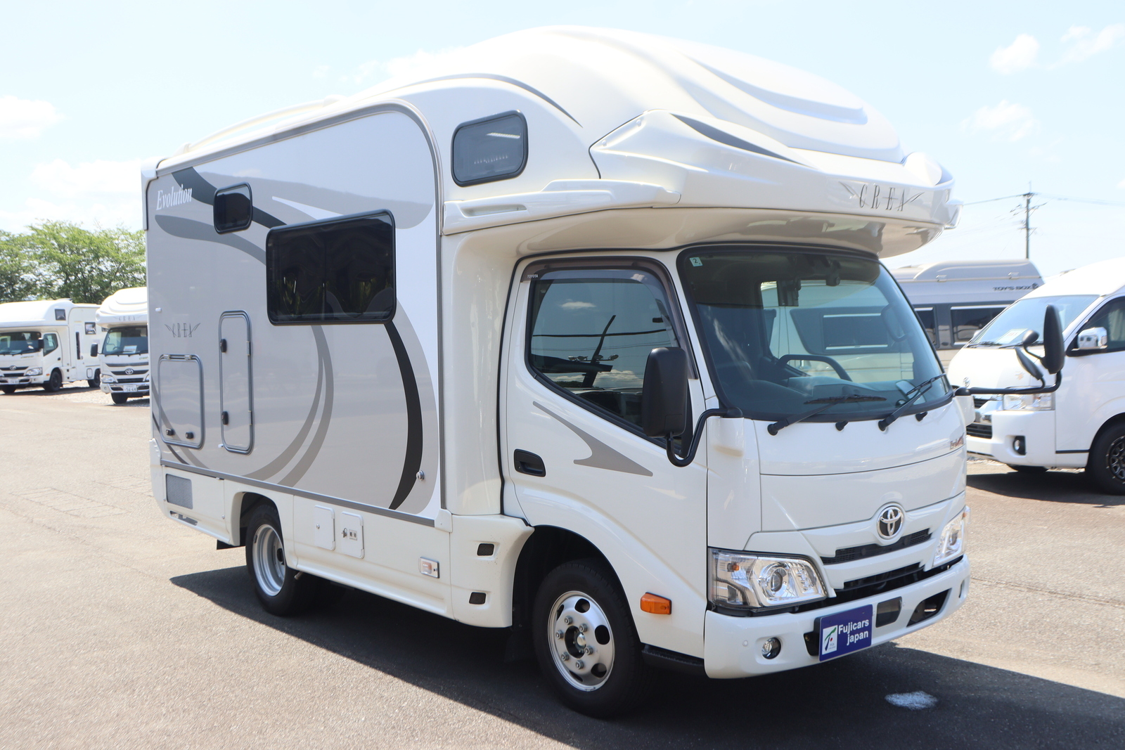 キャンピングカー キャブコン ｶﾑﾛｰﾄﾞ ｸﾚｱ5.3Xﾊｲﾊﾟｰｴﾎﾞﾘｭｰｼｮﾝ