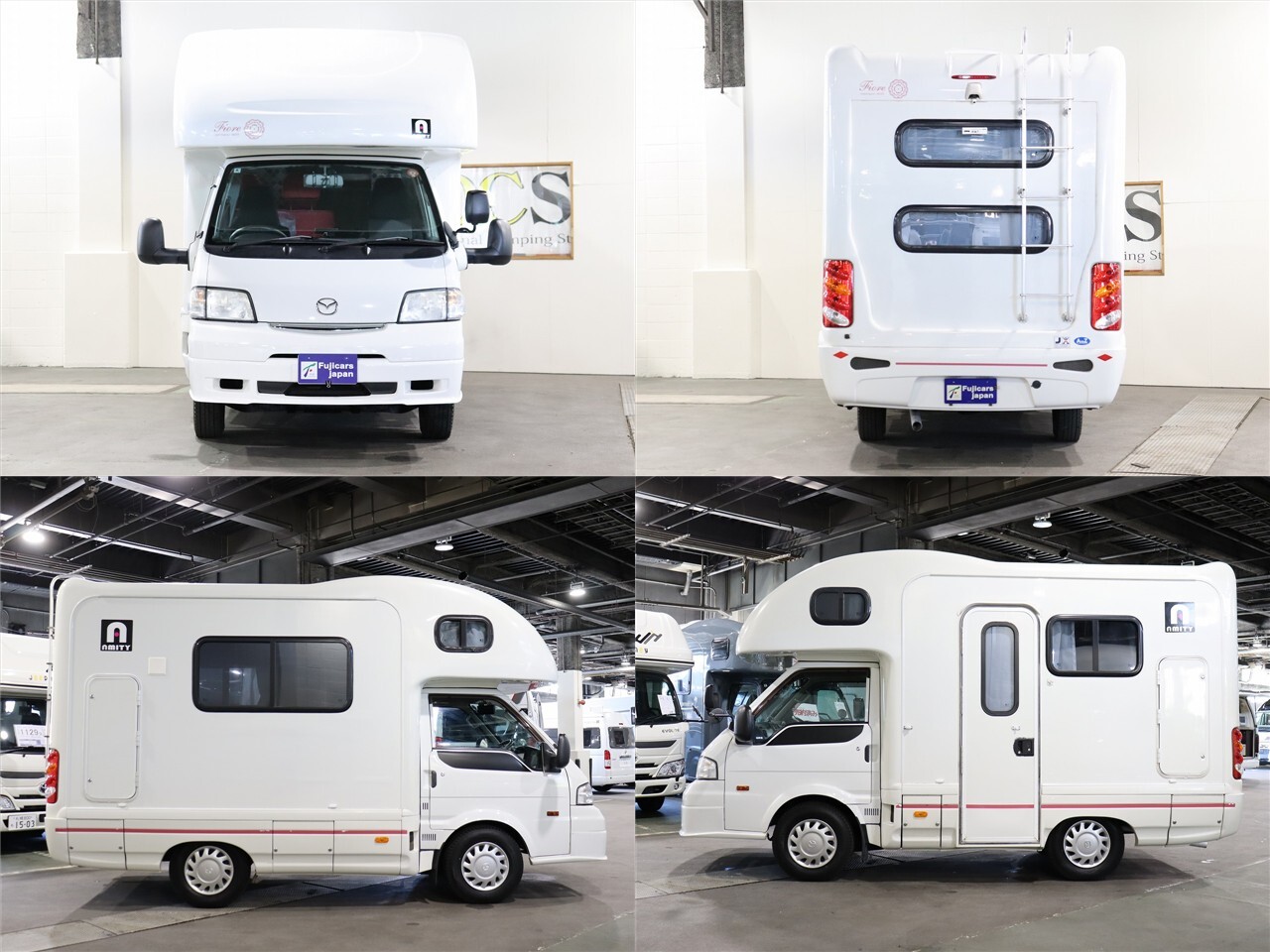 キャンピングカー キャブコン ﾎﾞﾝｺﾞ AtoZ ｱﾐﾃｨﾌｨｵｰﾚ 4WD　FF
