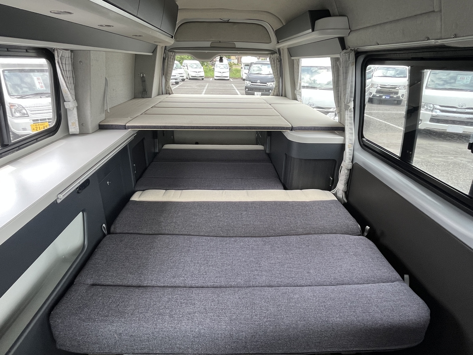 キャンピングカー バンコン RVﾗﾝﾄﾞ ｳﾞｨﾊﾞﾙﾃﾞｨ FFﾋｰﾀｰ 40L冷蔵庫