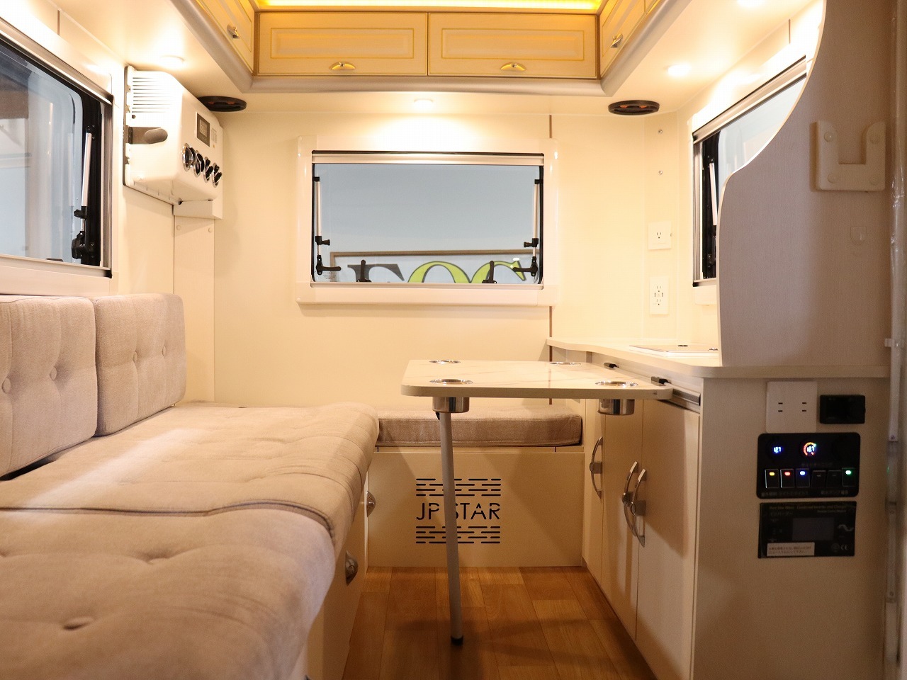キャンピングカー 軽キャンパー ﾊｲｾﾞｯﾄ JPｽﾀｰ ﾊｯﾋﾟｰ1 4WD　FF　AC