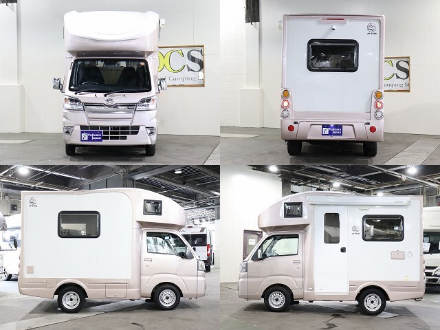 キャンピングカー 軽キャンパー ﾊｲｾﾞｯﾄ JPｽﾀｰ ﾊｯﾋﾟｰ1 4WD　FF　AC