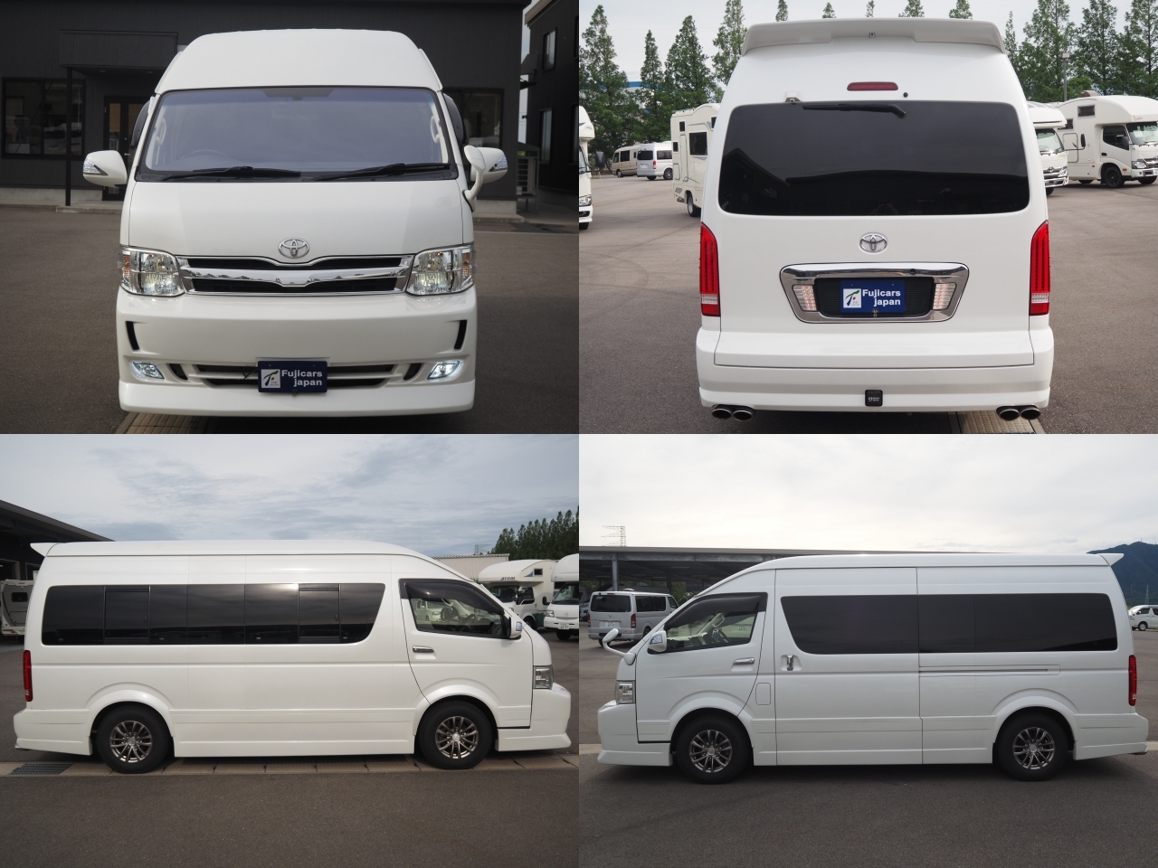 キャンピングカー バンコン ﾊｲｴｰｽ ｵﾘｼﾞﾅﾙ仕様 4WD FFﾋｰﾀｰ