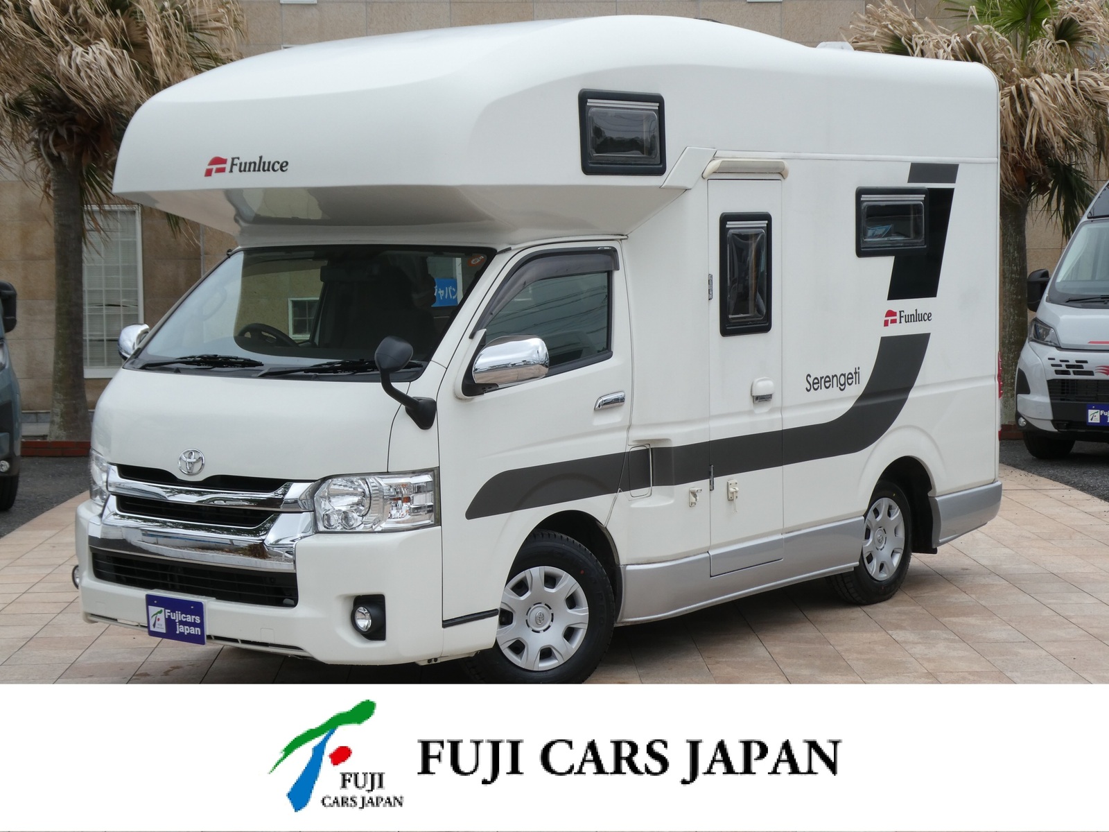 キャンピングカー キャブコン ファンルーチェ　セレンゲティ　新品タイヤ装着済み！