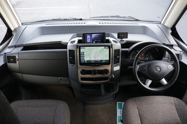 キャンピングカー バスコン ﾍﾞﾝﾂ ﾊｲﾏｰML570 家庭用ｴｱｺﾝ FFﾋｰﾀｰ