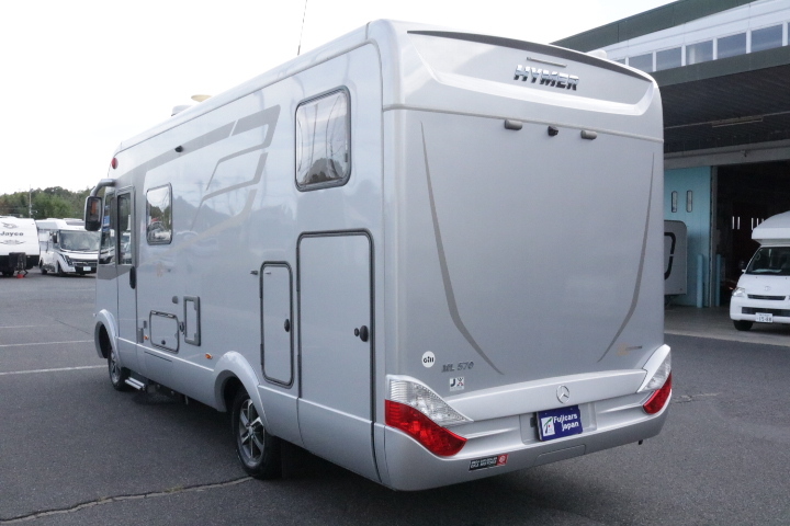 キャンピングカー バスコン ﾍﾞﾝﾂ ﾊｲﾏｰML570 家庭用ｴｱｺﾝ FFﾋｰﾀｰ