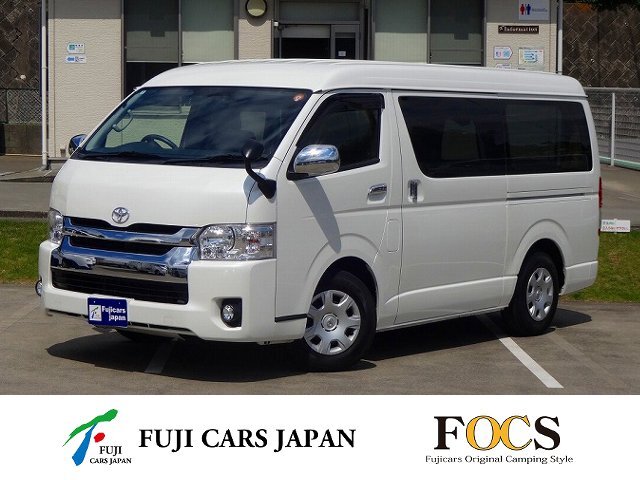 キャンピングカー バンコン ハイエース FOCS DS-L アーバンブルー FF暖房