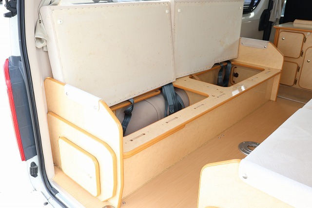 キャンピングカー バンコン ﾊｲｴｰｽ FOCS DSｺﾝﾊﾟｸﾄ　FFﾋｰﾀｰ