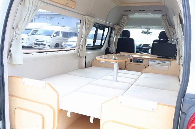 キャンピングカー バンコン ﾊｲｴｰｽ FOCS DSｺﾝﾊﾟｸﾄ　FFﾋｰﾀｰ
