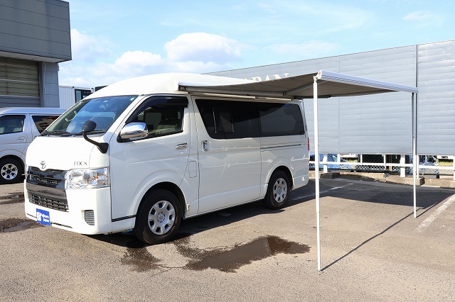キャンピングカー バンコン ﾊｲｴｰｽ FOCS DSｺﾝﾊﾟｸﾄ　FFﾋｰﾀｰ