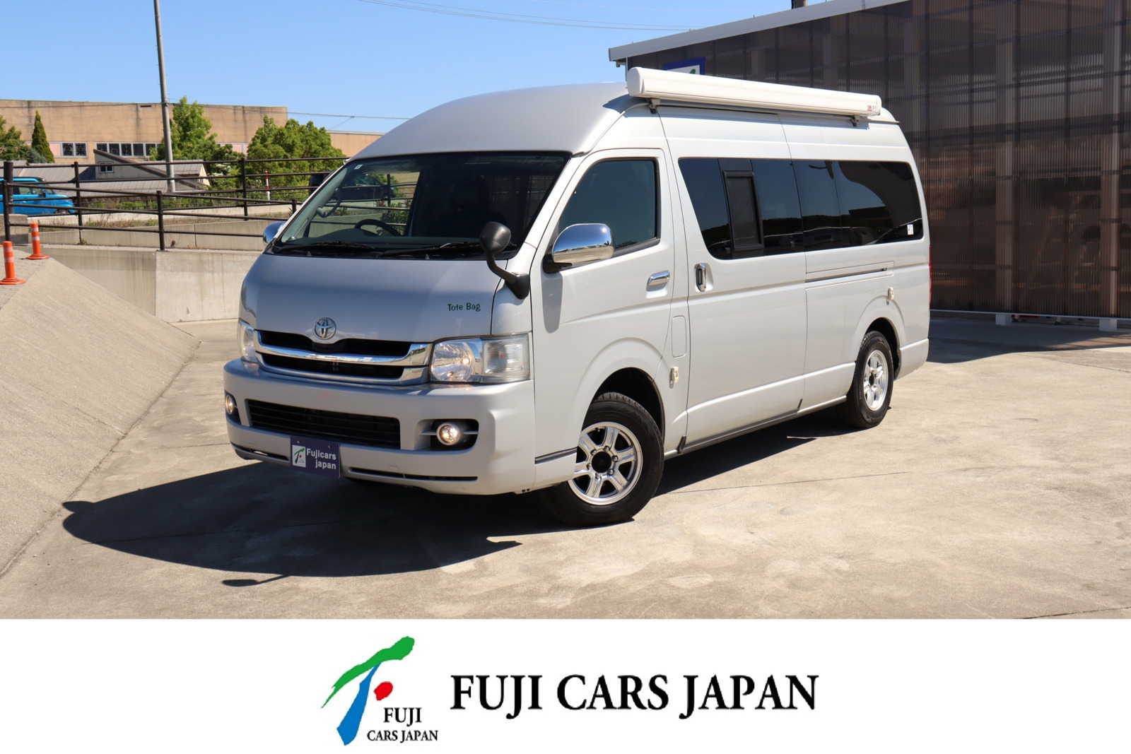 キャンピングカー バンコン ハイエース レクビィ トートバッグ 4WD　FF　オーニング