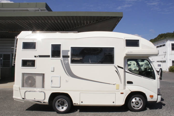 キャンピングカー キャブコン ｶﾑﾛｰﾄﾞ ﾊﾞﾝﾃｯｸ ｼﾞﾙ520 家庭用AC 4WD