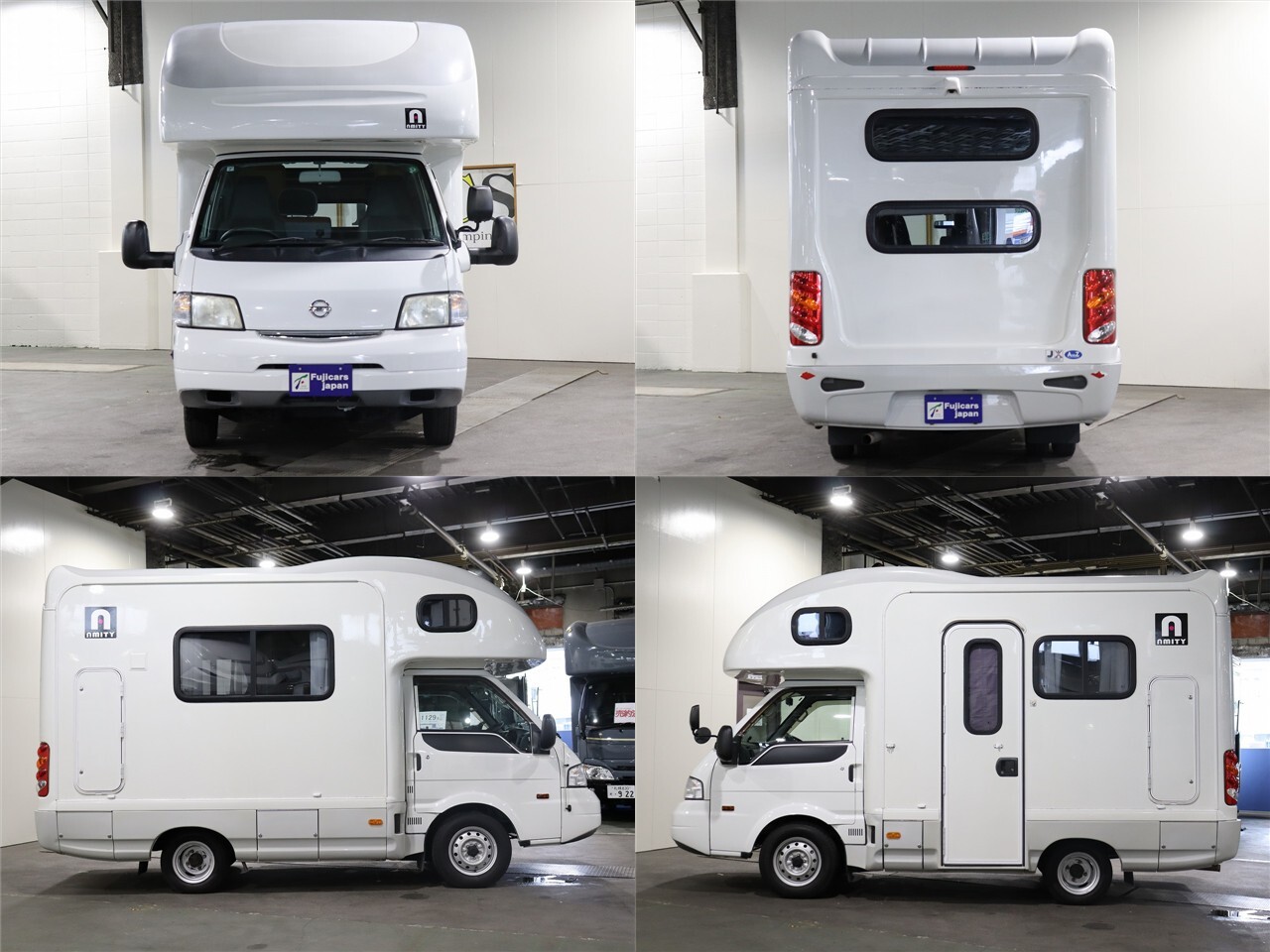 キャンピングカー キャブコン ﾊﾞﾈｯﾄ AtoZ ｱﾐﾃｨ　4WD　FF　ｲﾝﾊﾞｰﾀｰ