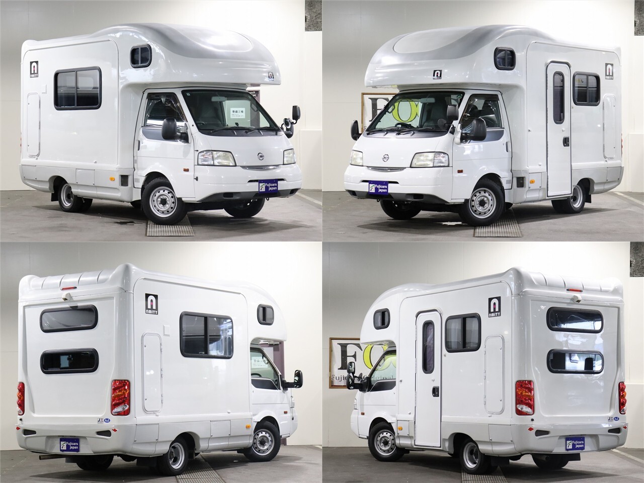 キャンピングカー キャブコン ﾊﾞﾈｯﾄ AtoZ ｱﾐﾃｨ　4WD　FF　ｲﾝﾊﾞｰﾀｰ