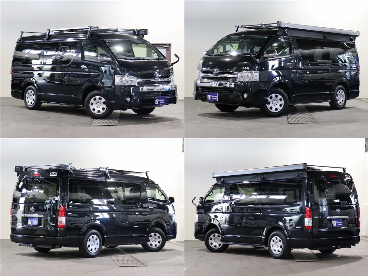 キャンピングカー バンコン ﾊｲｴｰｽ FOCS DS-L 4WD　FF　ﾘﾁｳﾑ