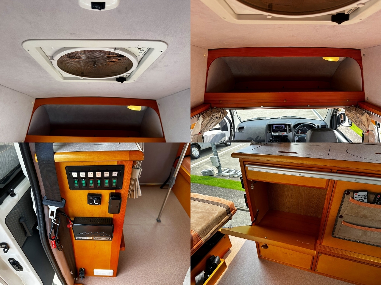 キャンピングカー バンコン ﾀｳﾝｴｰｽ ﾀｺｽ ﾊﾅ　FF　ｵｰﾆﾝｸﾞ　ﾏｯｸｽﾌｧﾝ