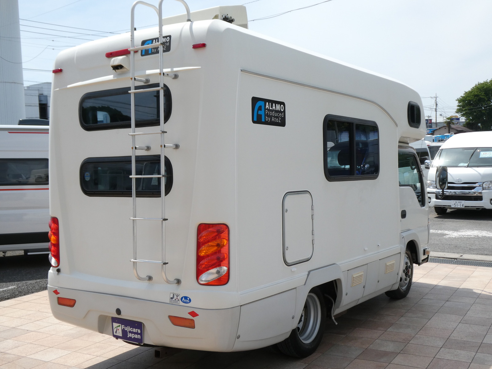 キャンピングカー キャブコン AtoZ　ｱﾗﾓ　4WD　24Vｸｰﾗｰ　FF