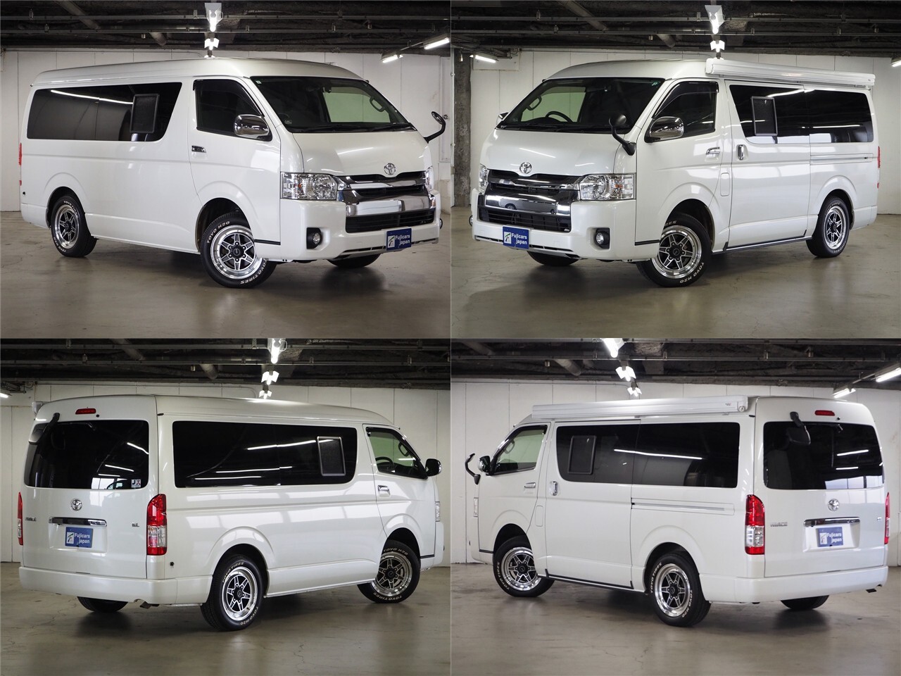キャンピングカー バンコン ﾊｲｴｰｽ ﾘﾗｯｸｽﾜｺﾞﾝ ﾀｲﾌﾟ2 4WD　冷蔵庫