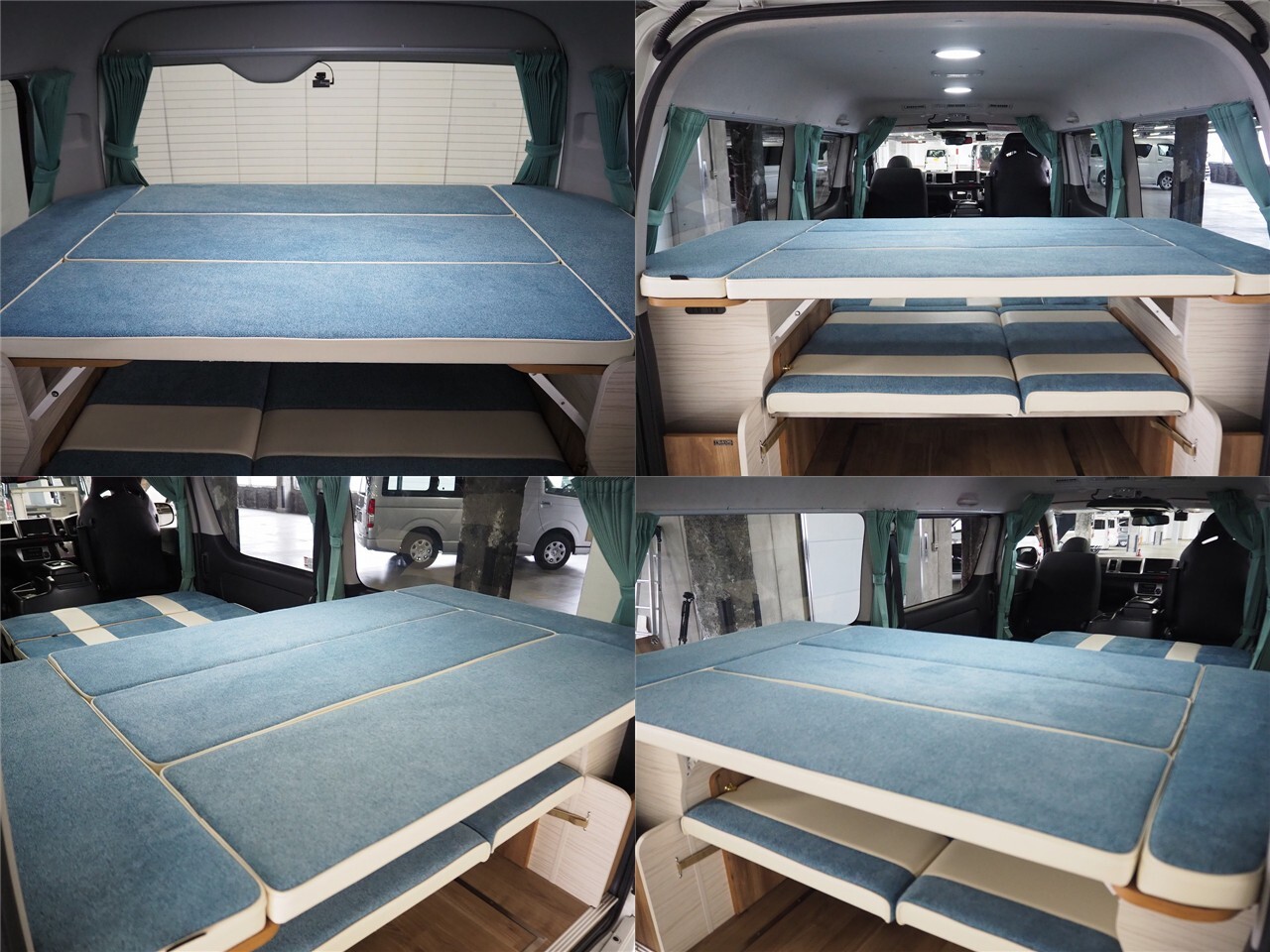 キャンピングカー バンコン ﾊｲｴｰｽ ﾃｨﾋﾟｰ ﾄﾗｳﾞｫｲHJ2000WS 4WD