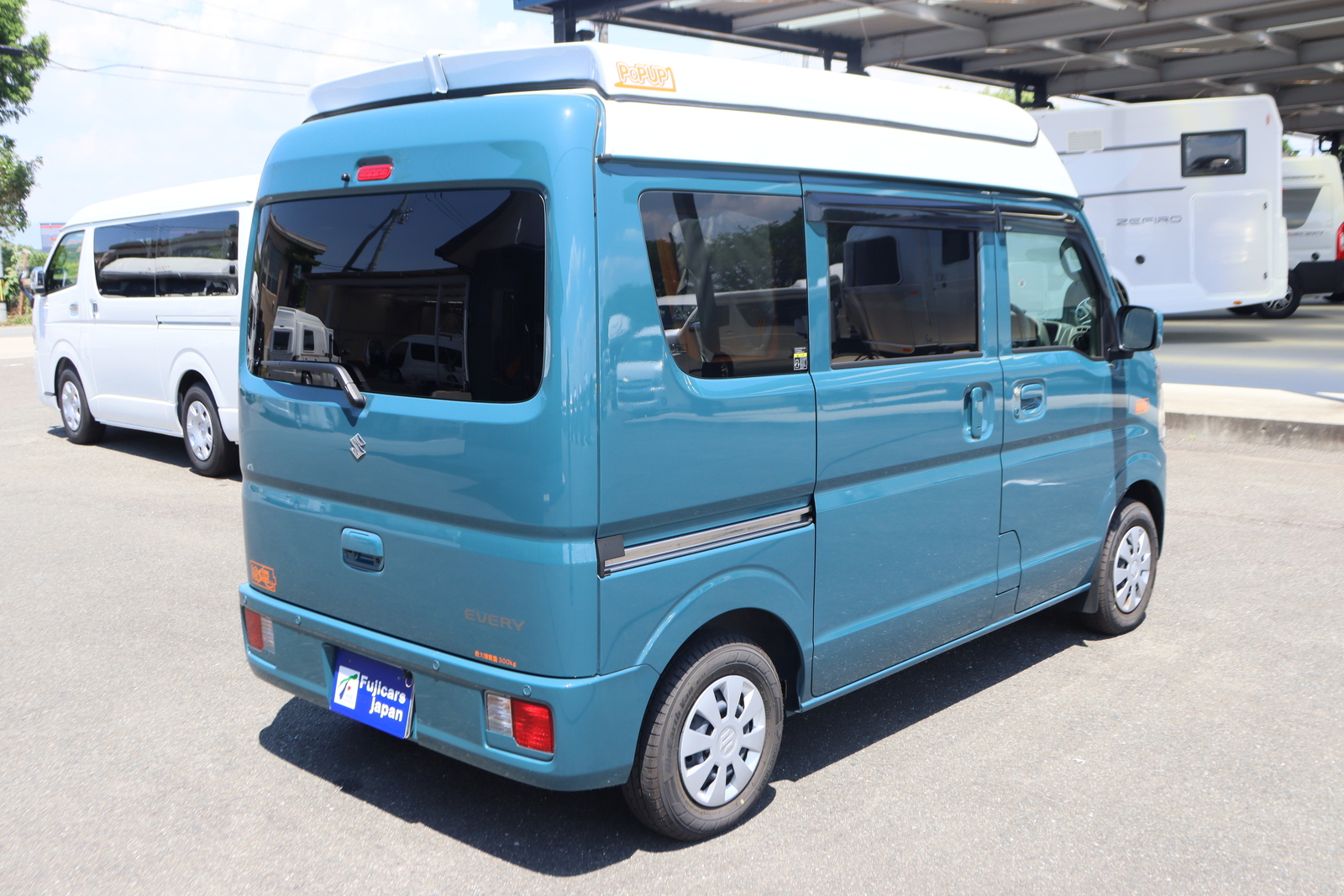 キャンピングカー 軽キャンパー ｴﾌﾞﾘｲ ｵｰﾄﾜﾝ 給電くん ﾎﾟｯﾌﾟｱｯﾌﾟ 4WD