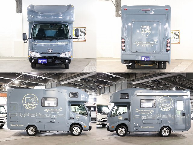 キャンピングカー キャブコン ｶﾑﾛｰﾄﾞﾀﾞｲﾚｸﾄｶｰｽﾞ ﾀﾞﾙﾋﾞｨ江の島 4WD