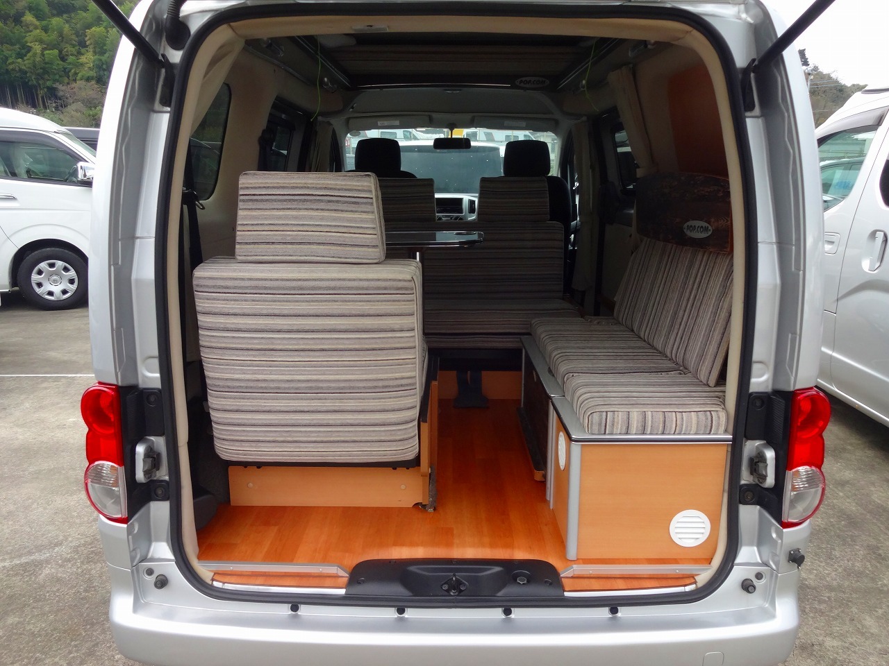 キャンピングカー バンコン NV200　ｷｬﾝﾊﾟｰ広島　ﾎﾟｯﾌﾟｺﾝ ｷｬﾝﾊﾟｰR