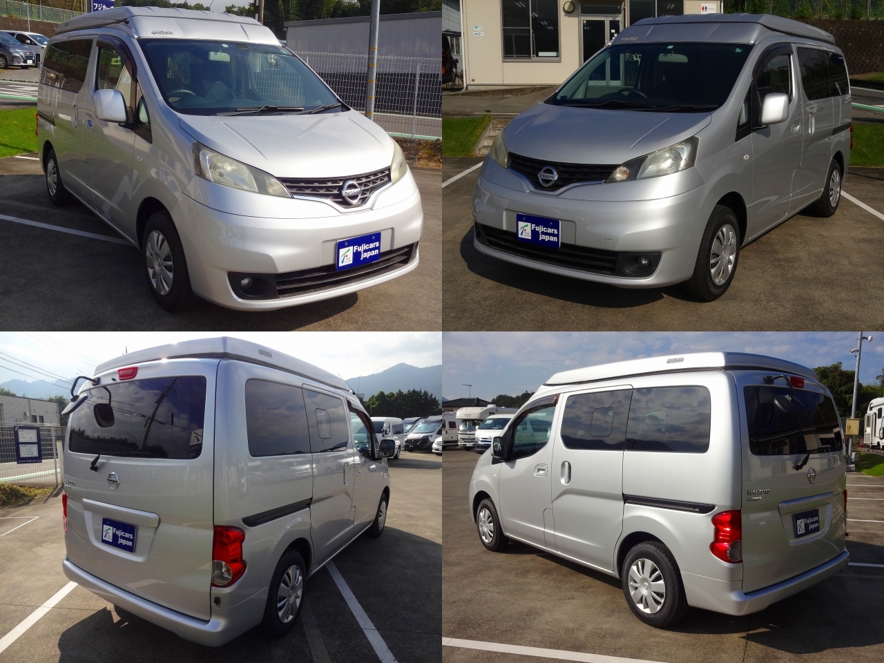 キャンピングカー バンコン NV200　ｷｬﾝﾊﾟｰ広島　ﾎﾟｯﾌﾟｺﾝ ｷｬﾝﾊﾟｰR