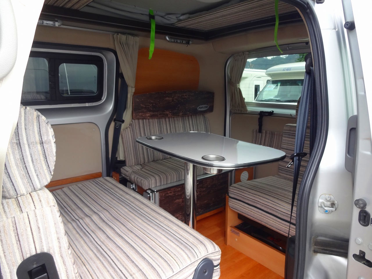 キャンピングカー バンコン NV200　ｷｬﾝﾊﾟｰ広島　ﾎﾟｯﾌﾟｺﾝ ｷｬﾝﾊﾟｰR