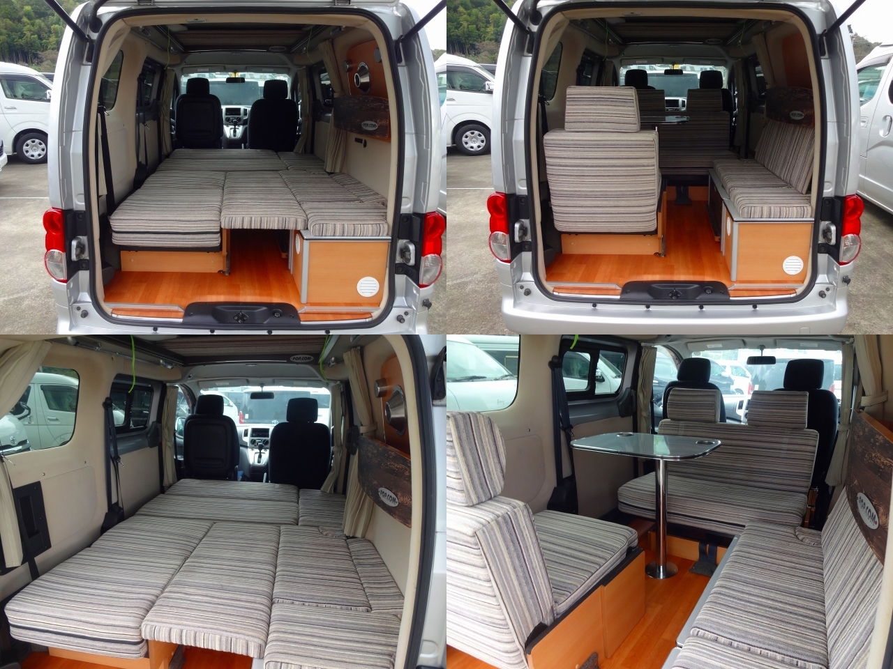 キャンピングカー バンコン NV200　ｷｬﾝﾊﾟｰ広島　ﾎﾟｯﾌﾟｺﾝ ｷｬﾝﾊﾟｰR