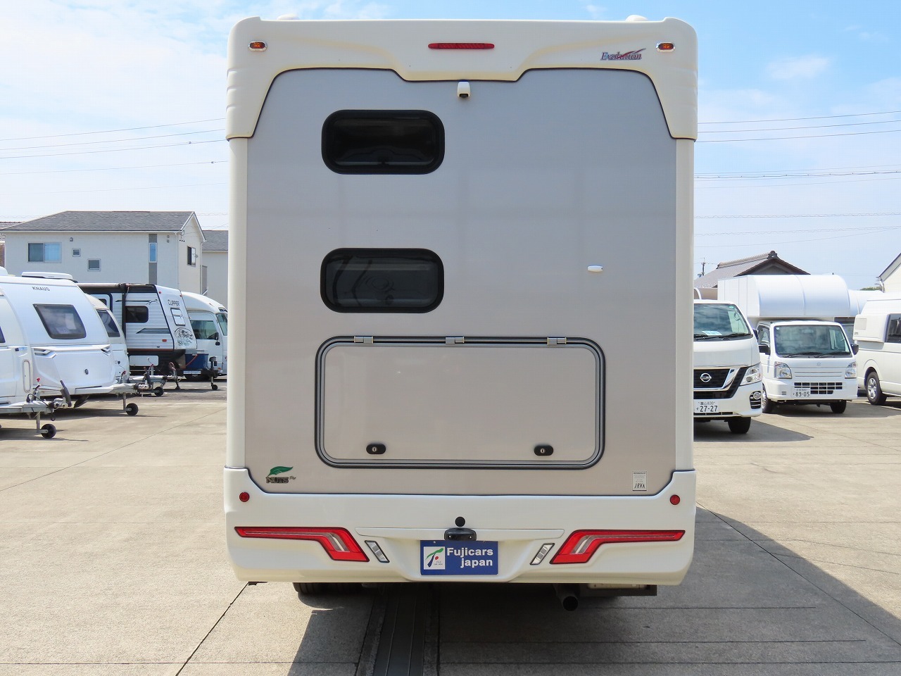 キャンピングカー キャブコン ｶﾑﾛｰﾄﾞﾅｯﾂRVｸﾚｱ5.3Wﾊｲﾊﾟｰｴﾎﾞ 4WD