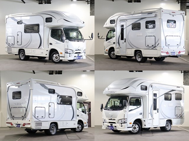 キャンピングカー キャブコン ｶﾑﾛｰﾄﾞﾅｯﾂｸﾚｱ5.3Xﾊｲﾊﾟｰｴﾎﾞ4WD　FF