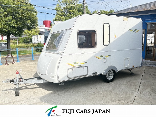 キャンピングカー トレーラー トリガノ 370CE 牽引免許不要　ウインドウエアコン