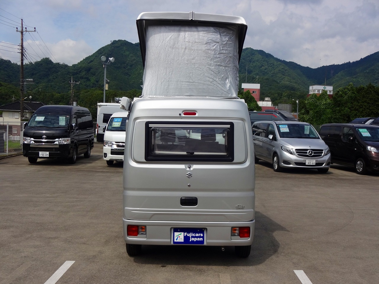 キャンピングカー 軽キャンパー ｴﾌﾞﾘｲ ｵｰﾄﾜﾝ 給電くん ﾎﾟｯﾌﾟｱｯﾌﾟ 4WD