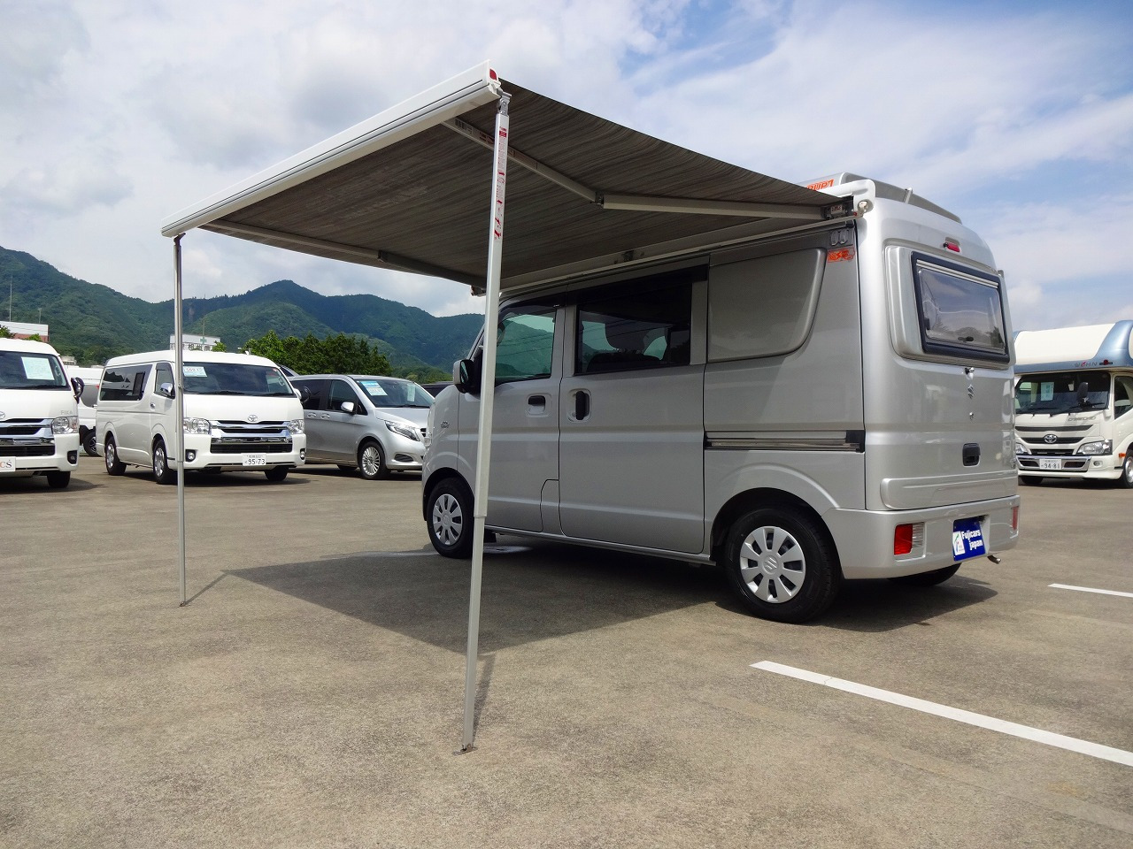 キャンピングカー 軽キャンパー ｴﾌﾞﾘｲ ｵｰﾄﾜﾝ 給電くん ﾎﾟｯﾌﾟｱｯﾌﾟ 4WD