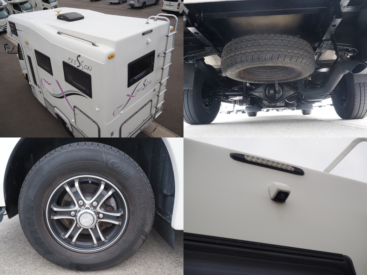キャンピングカー キャブコン ｶﾑﾛｰﾄﾞ ﾅｯﾂRV ｸﾚｿﾝX 4WD 家庭用ｴｱｺﾝ