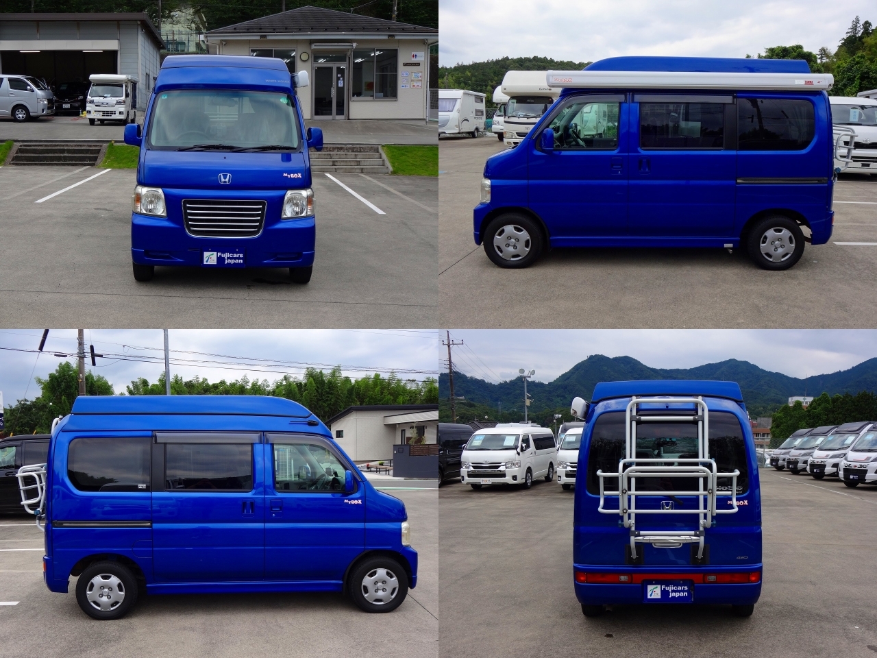 キャンピングカー 軽キャンパー ﾊﾞﾓｽﾎﾋﾞｵ ﾎﾜｲﾄﾊｳｽ ﾏｲﾎﾞｯｸｽ　FF