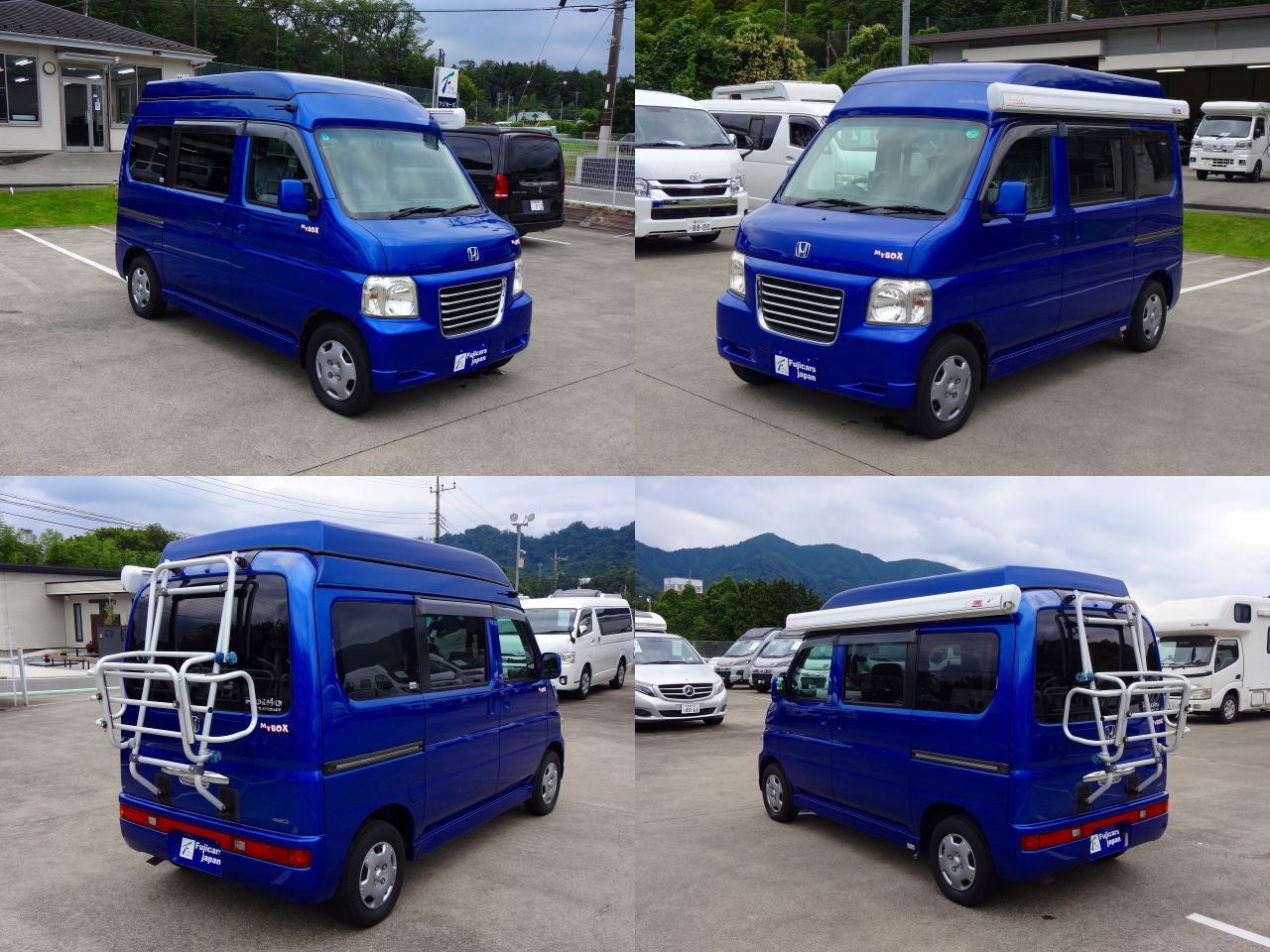 キャンピングカー 軽キャンパー ﾊﾞﾓｽﾎﾋﾞｵ ﾎﾜｲﾄﾊｳｽ ﾏｲﾎﾞｯｸｽ　FF