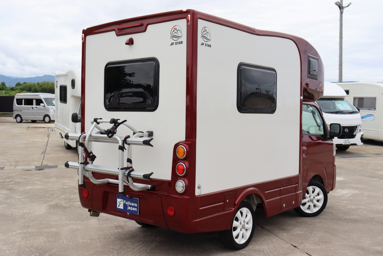 キャンピングカー 軽キャンパー ﾊｲｾﾞｯﾄ JPｽﾀｰ ﾊｯﾋﾟｰ1+　ﾘﾁｳﾑ400Ah