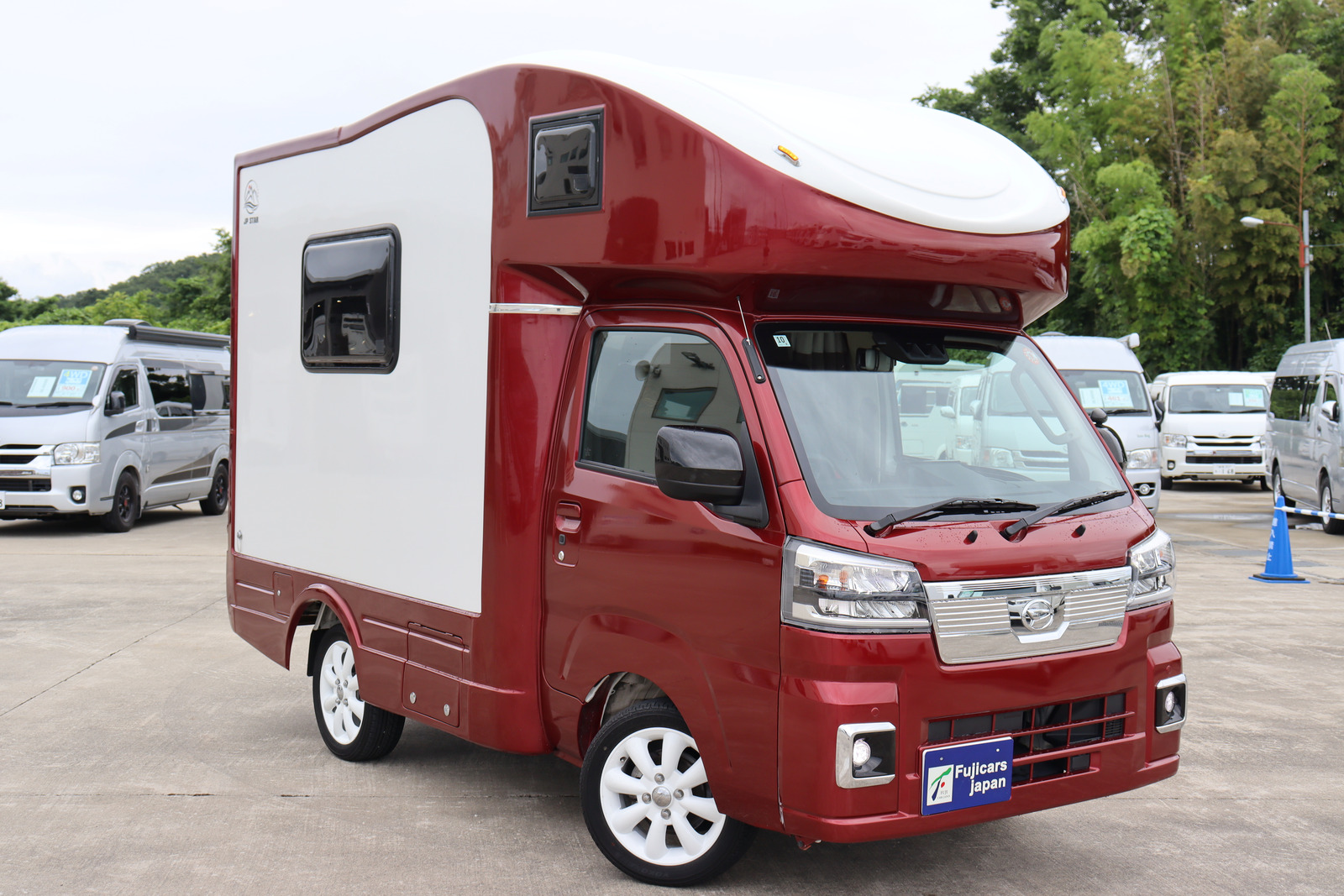 キャンピングカー 軽キャンパー ﾊｲｾﾞｯﾄ JPｽﾀｰ ﾊｯﾋﾟｰ1+　ﾘﾁｳﾑ400Ah