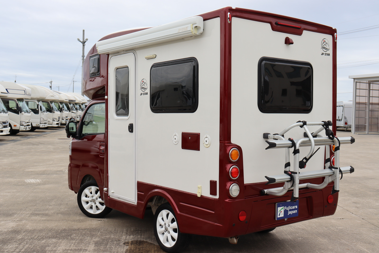 キャンピングカー 軽キャンパー ﾊｲｾﾞｯﾄ JPｽﾀｰ ﾊｯﾋﾟｰ1+　ﾘﾁｳﾑ400Ah