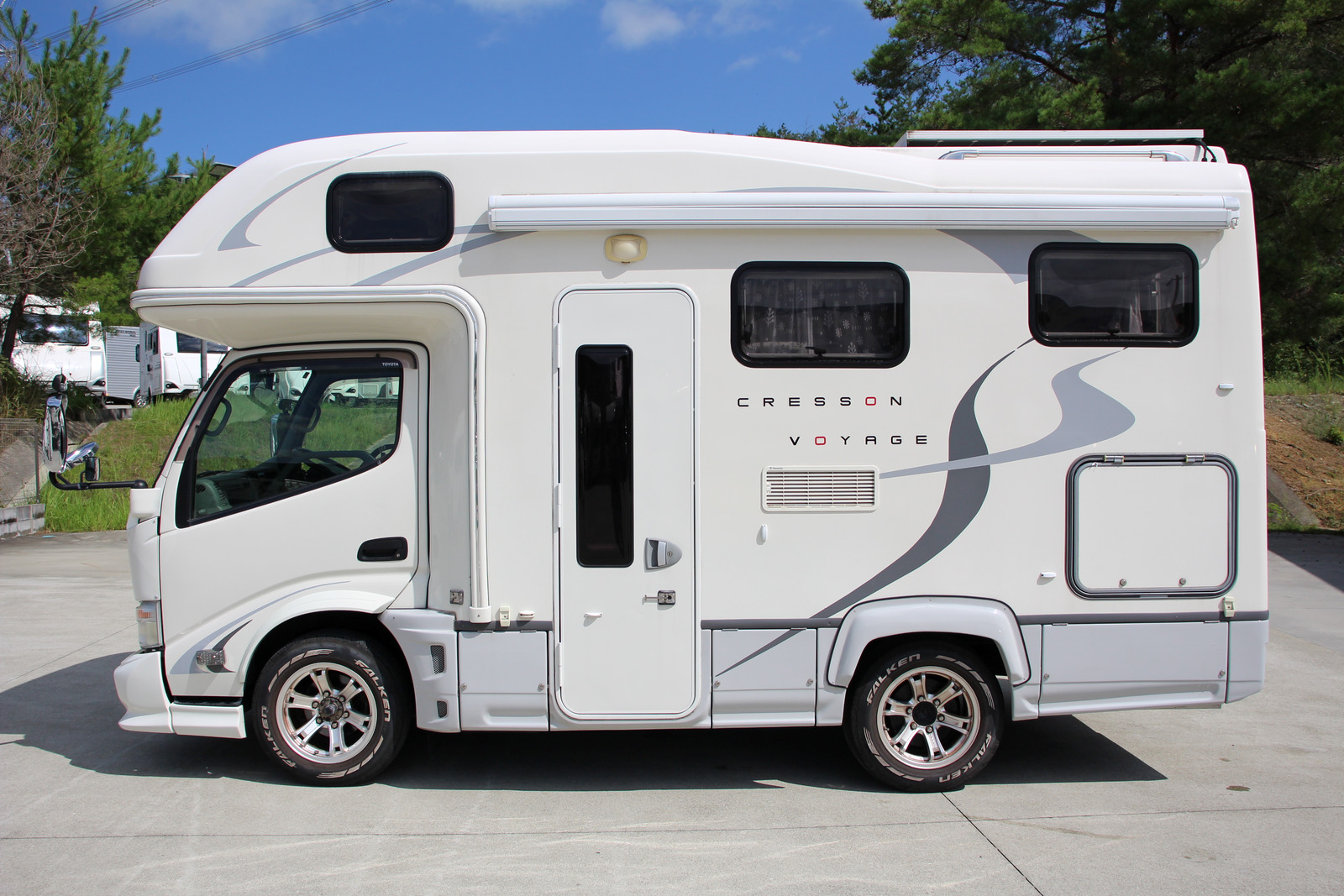 キャンピングカー キャブコン ｶﾑﾛｰﾄﾞ ﾅｯﾂRV ｸﾚｿﾝﾎﾞﾔｰｼﾞｭX 4WD