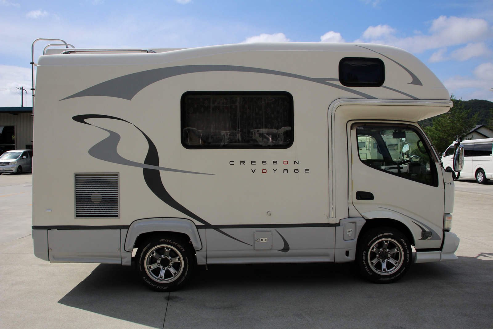 キャンピングカー キャブコン ｶﾑﾛｰﾄﾞ ﾅｯﾂRV ｸﾚｿﾝﾎﾞﾔｰｼﾞｭX 4WD