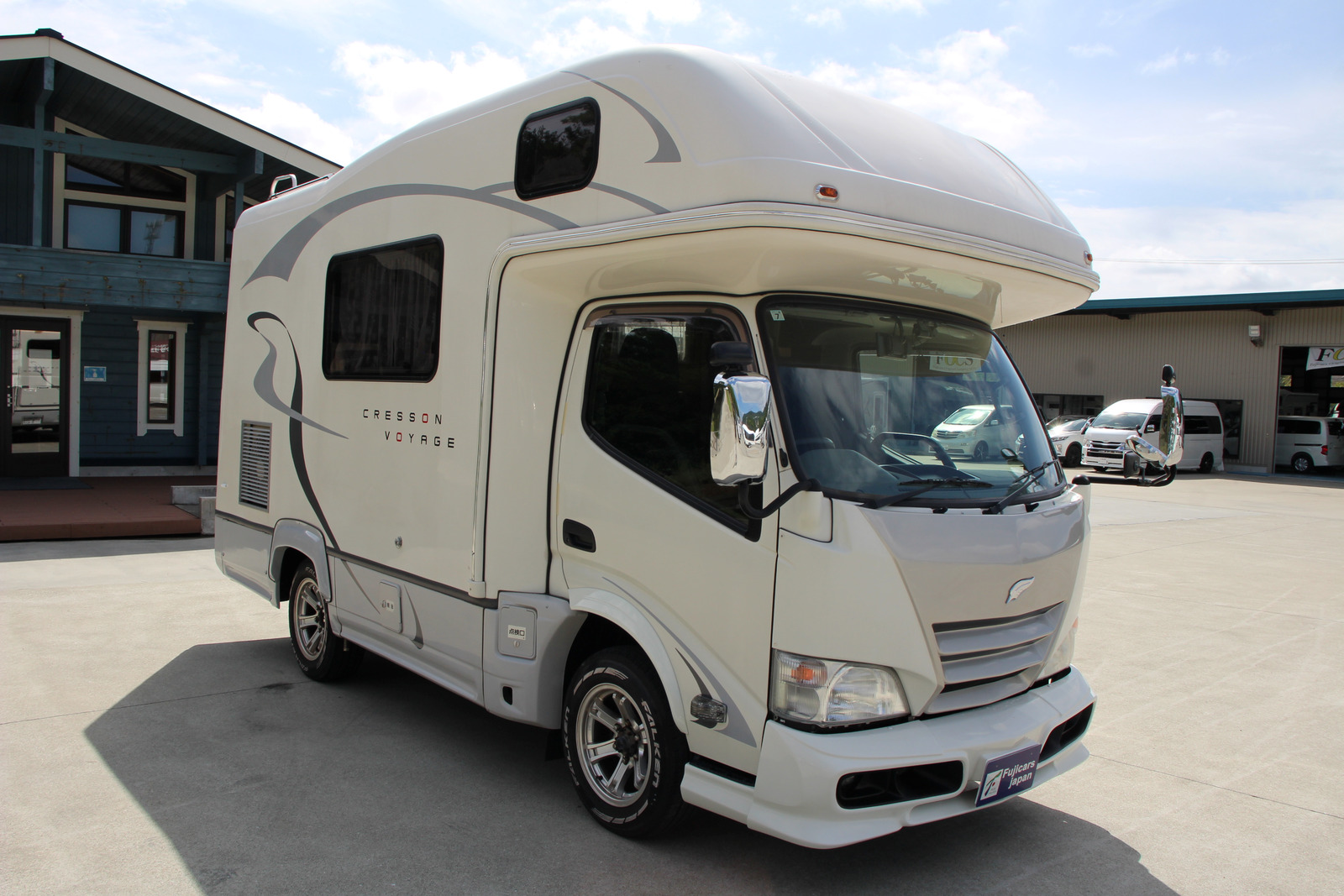 キャンピングカー キャブコン ｶﾑﾛｰﾄﾞ ﾅｯﾂRV ｸﾚｿﾝﾎﾞﾔｰｼﾞｭX 4WD