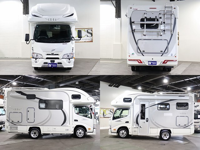 キャンピングカー キャブコン ｶﾑﾛｰﾄﾞﾅｯﾂｸﾚｱ5.3Xﾊｲﾊﾟｰｴﾎﾞ4WD　FF