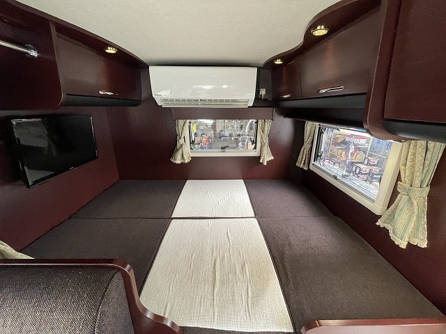 キャンピングカー キャブコン ｶﾑﾛｰﾄﾞ ﾅｯﾂRV ｸﾚｿﾝﾎﾞﾔｰｼﾞｭ　家庭用ｴｱｺﾝ