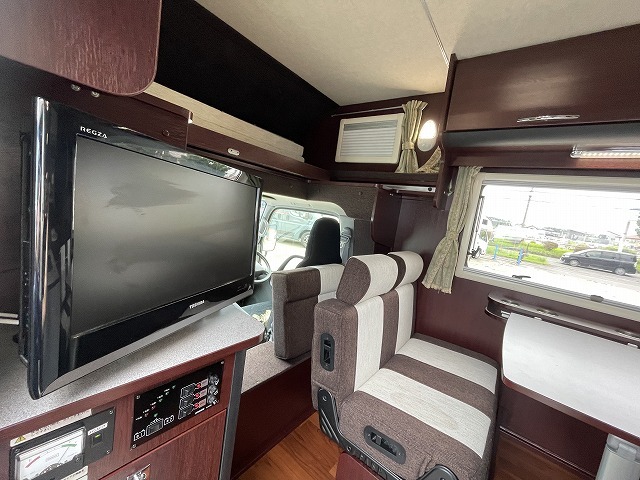 キャンピングカー キャブコン ｶﾑﾛｰﾄﾞ ﾅｯﾂRV ｸﾚｿﾝﾎﾞﾔｰｼﾞｭ　家庭用ｴｱｺﾝ